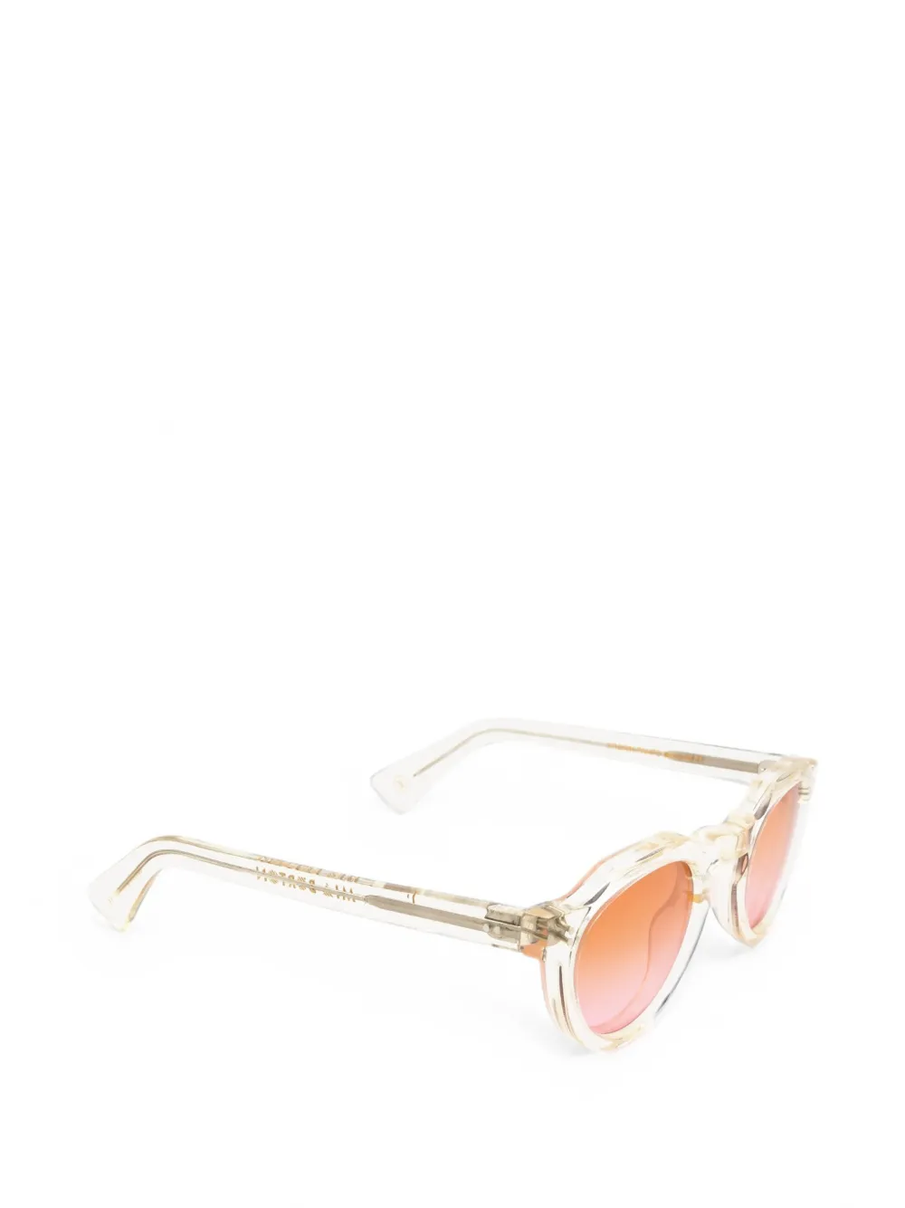 Lesca Crown Panto x Mia Burton zonnebril Beige