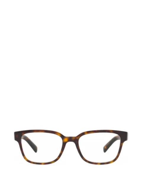 Prada Eyewear tortoiseshell-effect rectangle-frame glasses