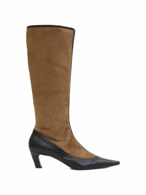 Christopher Esber Corte panelled knee-high boots