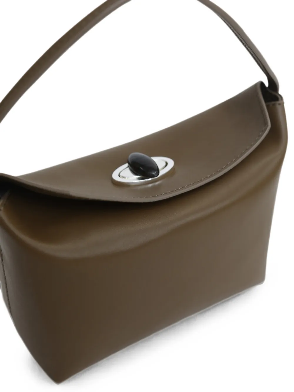 Christopher Esber Mini-shopper met draaislot Bruin