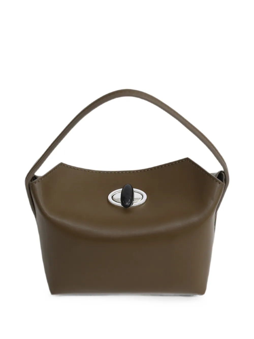 Christopher Esber Mini-shopper met draaislot Bruin