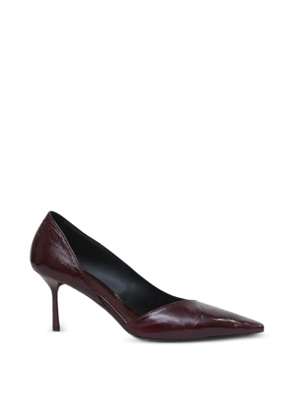 Christopher Esber Max Patent Leather Pumps in Red