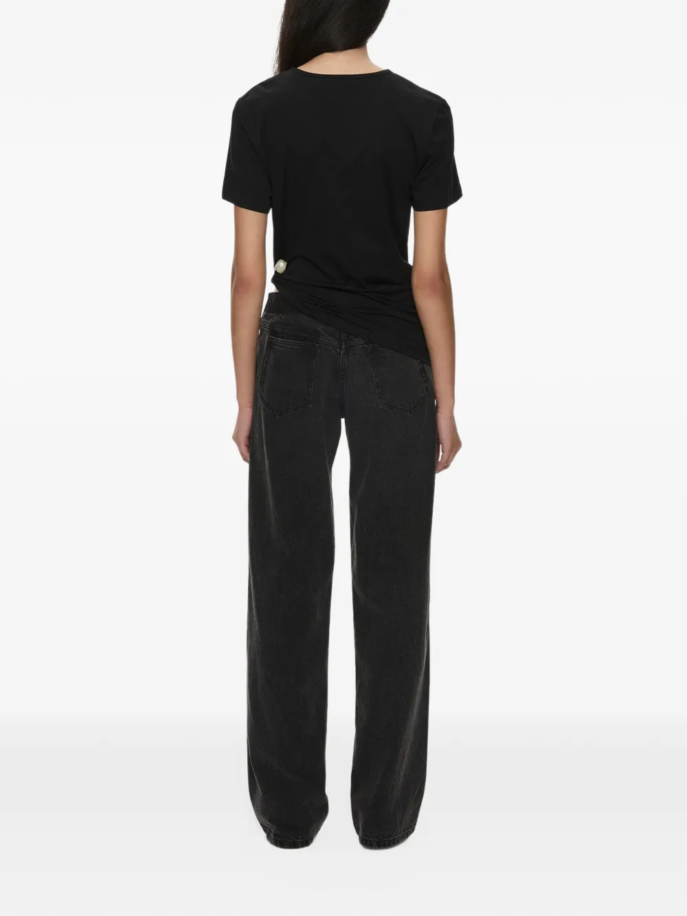Christopher Esber Bree Quartz T-shirt Zwart