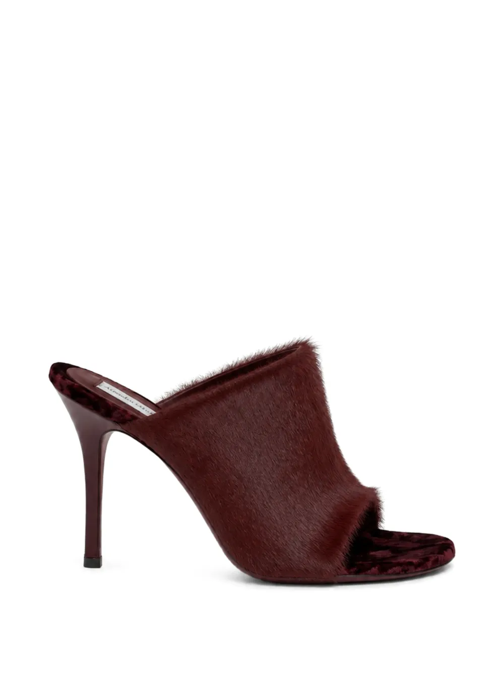 Christopher Esber Carla haircalf mules - Rot