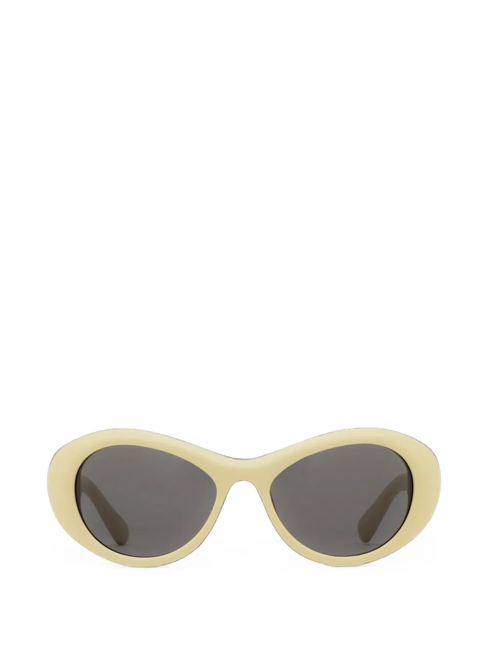 Jacquemus oval-frame sunglasses - Toni neutri