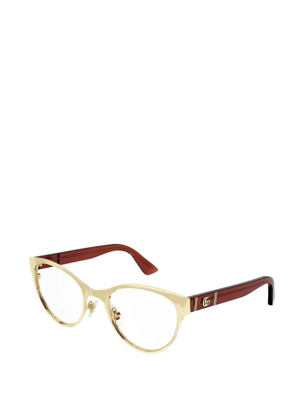 Gucci Eyewear nose-pads glasses Goud
