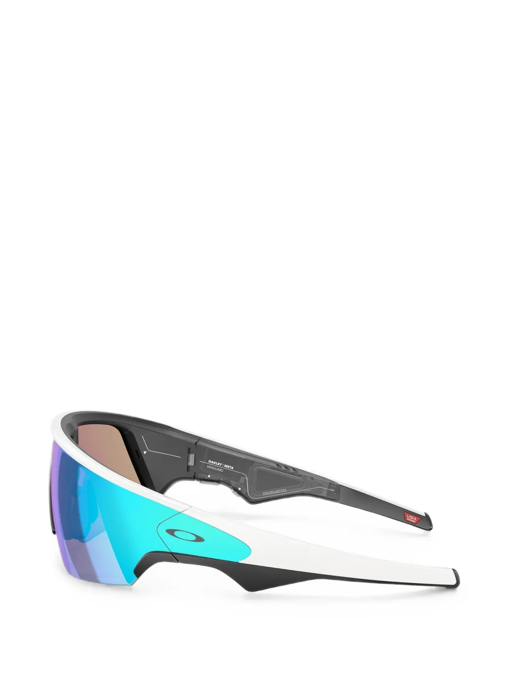 Oakley Vanguard geometric-frame sunglasses Wit
