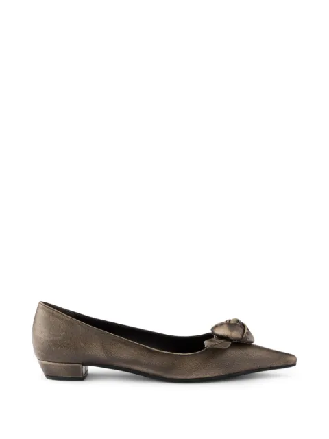 Prada leather ballerinas