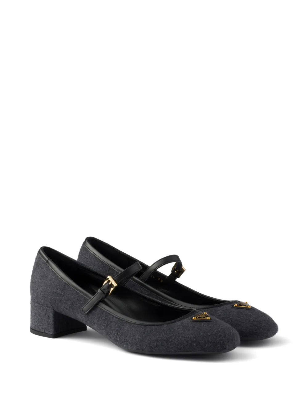 Prada fabric pumps Grijs