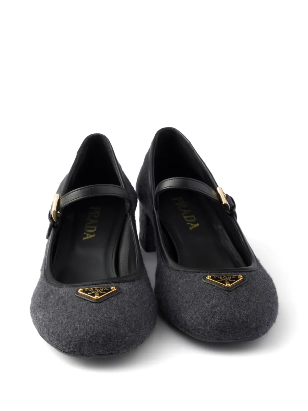 Prada fabric pumps Grijs