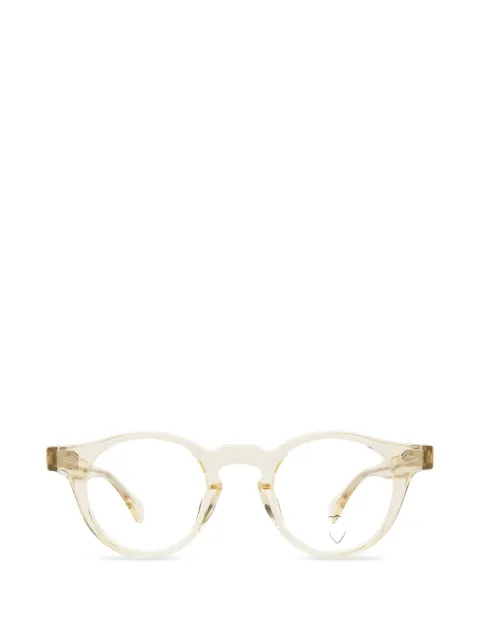 JULIUS TART OPTICAL lentes AR con armazón geométrica