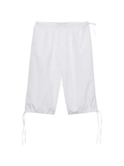 Prada poplin bermudas
