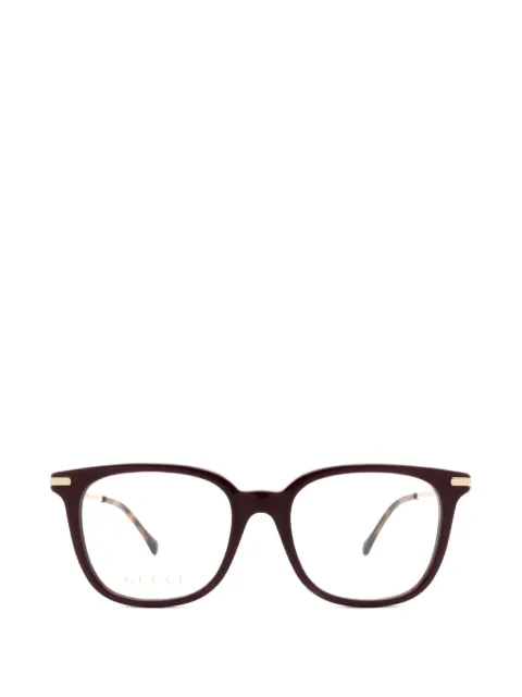 Gucci Eyewear Horsebit square-frame glasses