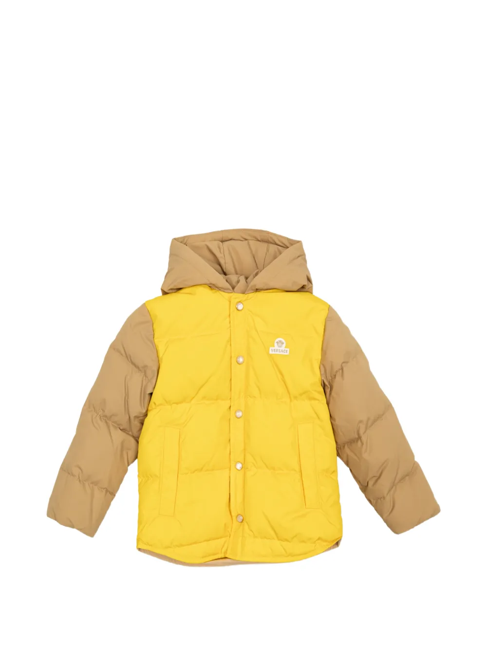 Versace Kids Gewatteerd jack Geel