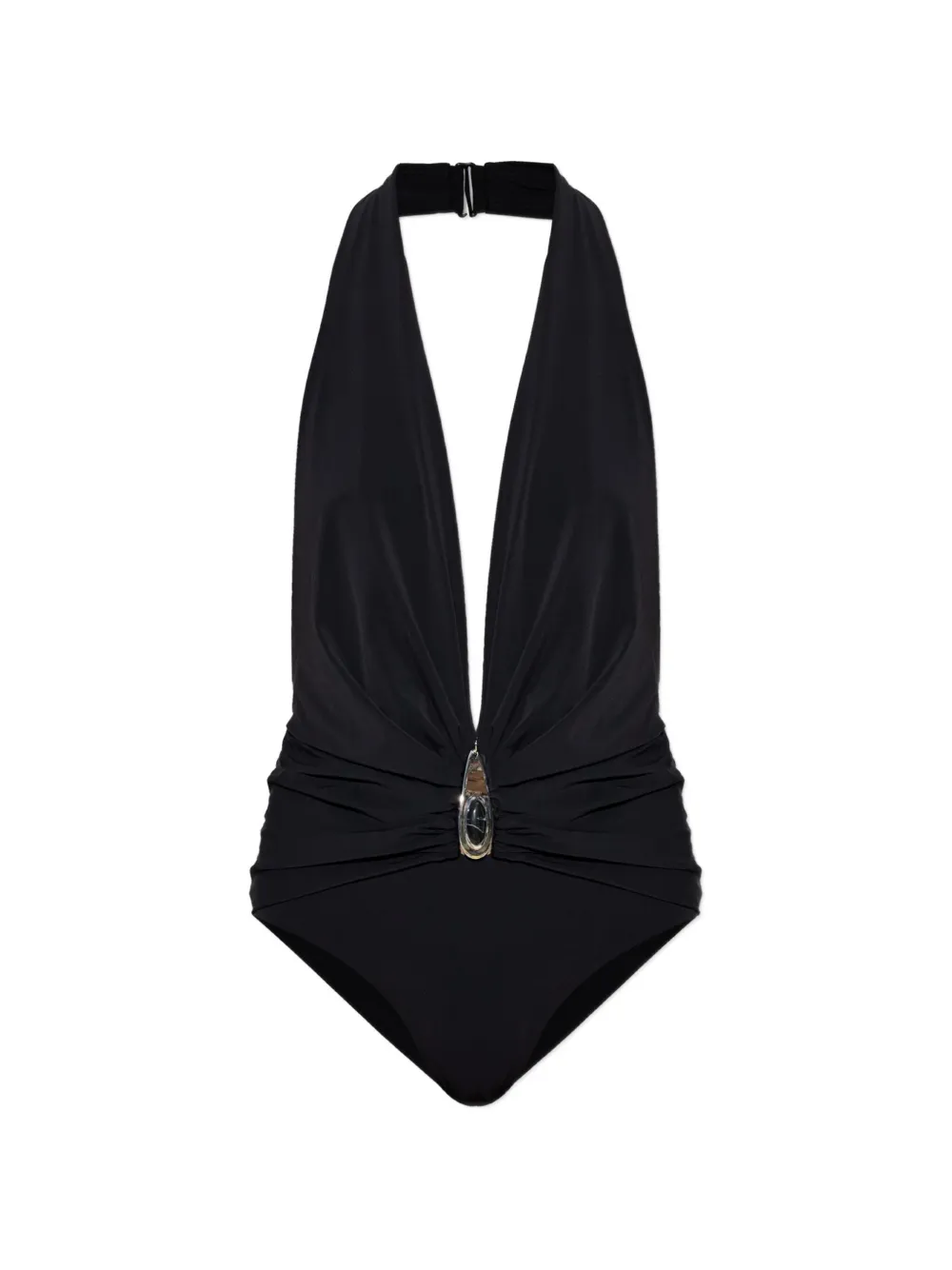 Christopher Esber Neckholder-Badeanzug - Schwarz