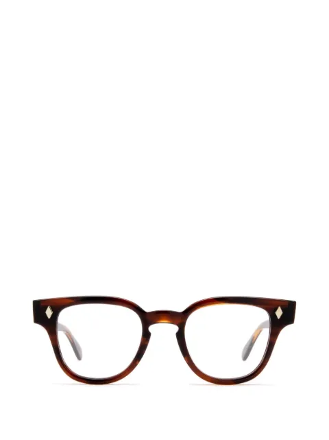 JULIUS TART OPTICAL Bryan geometric-frame glasses