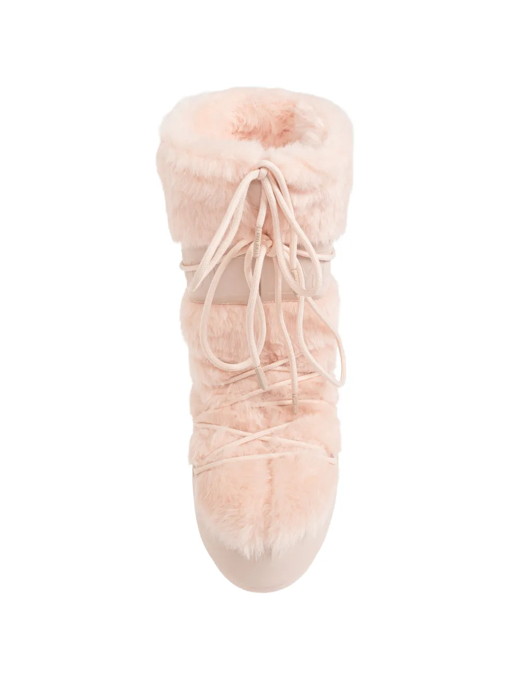 Moon Boot Snow boots van imitatiebont Roze