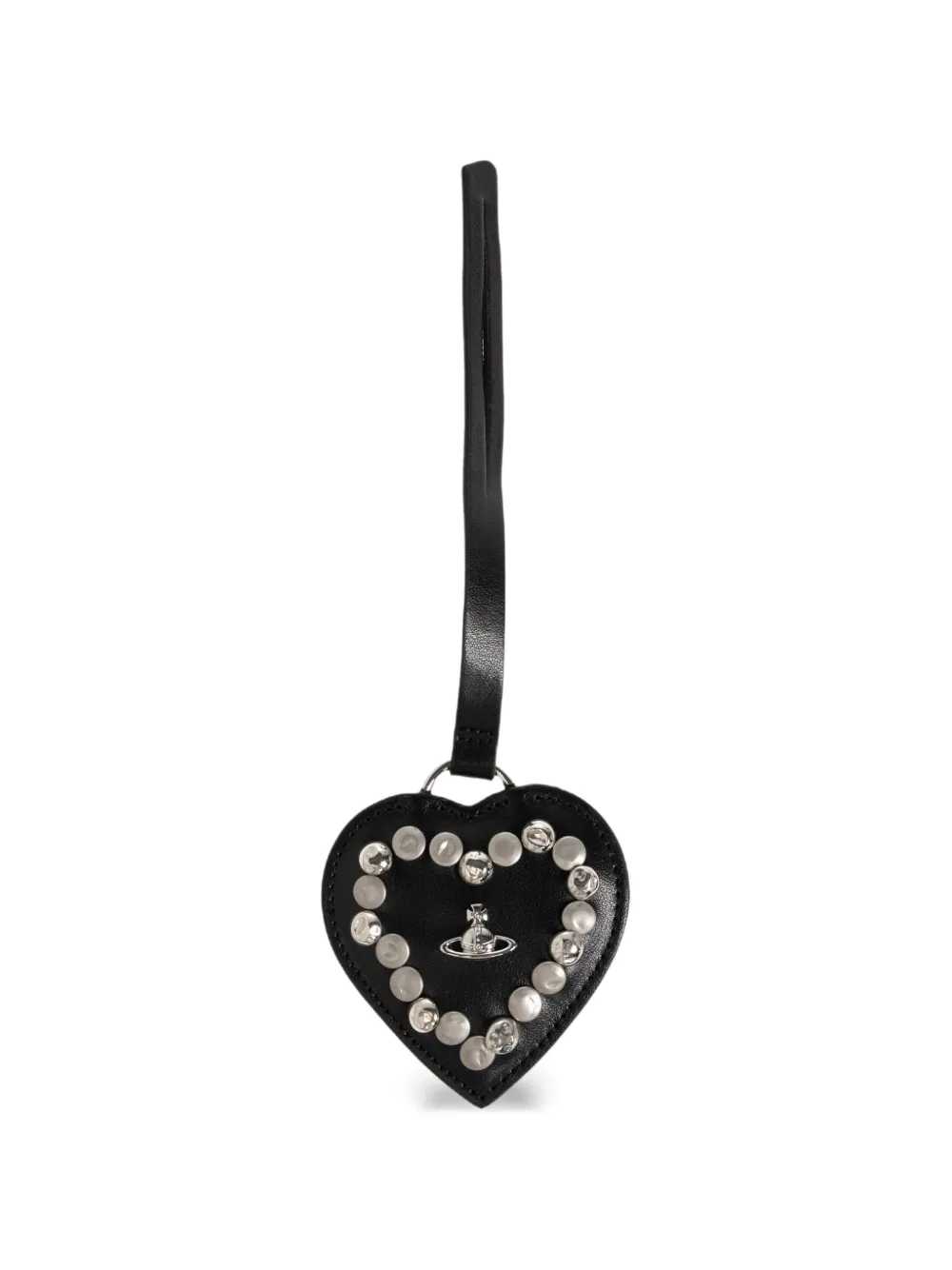 Vivienne Westwood Heart mirror charm - Nero
