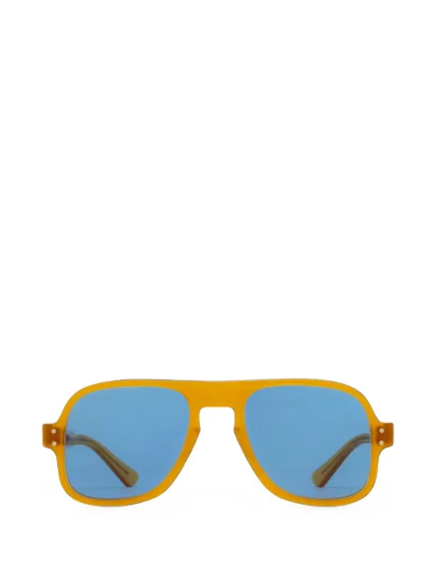 JULIUS TART OPTICAL Dart Sun pilot-frame sunglasses