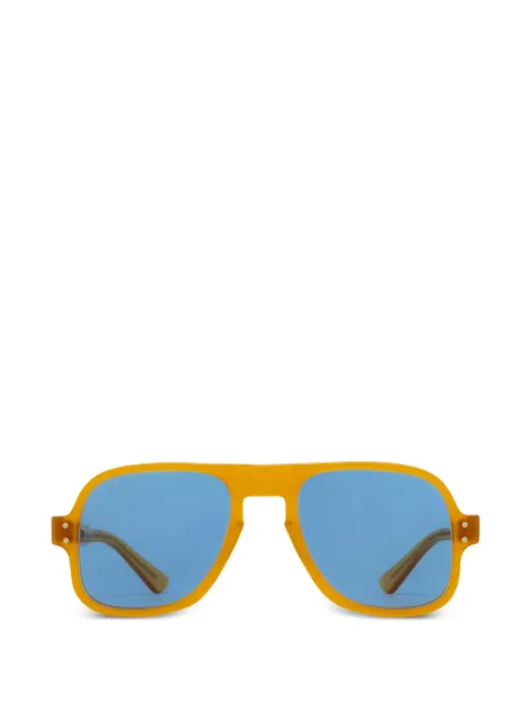 JULIUS TART OPTICAL Dart Sun pilot-frame sunglasses