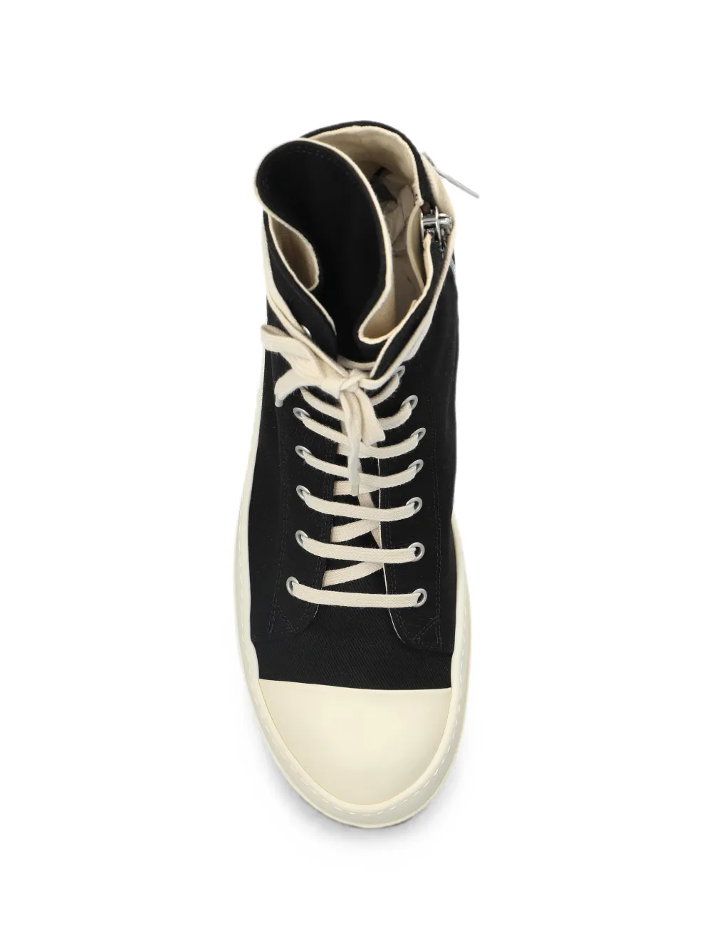Rick Owens DRKSHDW zip-embellishment sneakers Zwart