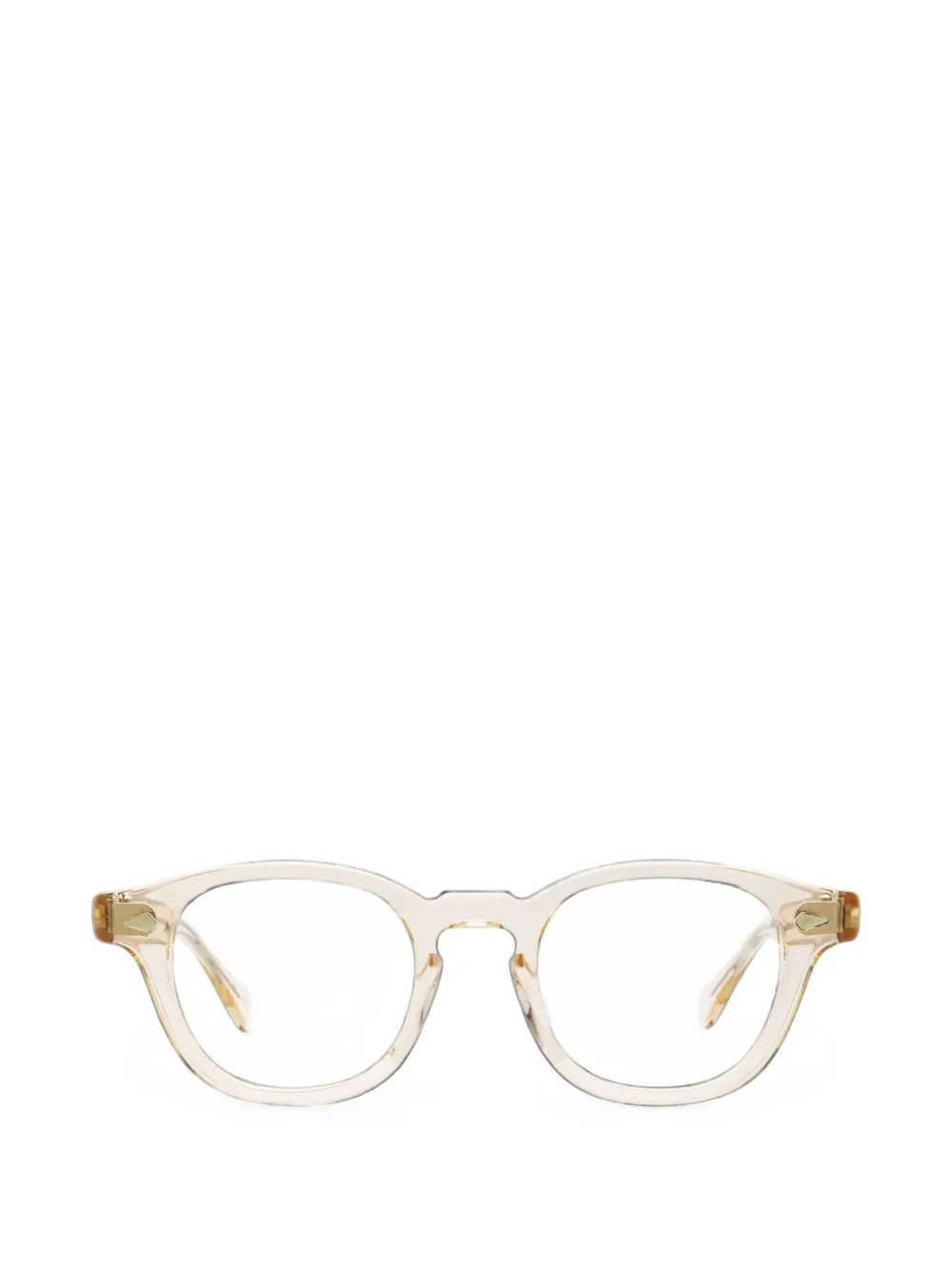 JULIUS TART OPTICAL AR square-frame glasses - Toni neutri