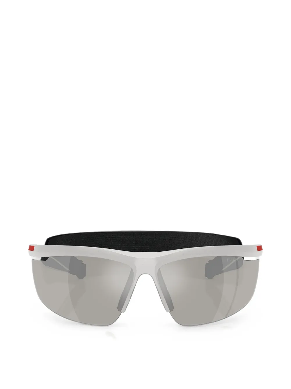 Prada Linea Rossa geometric-frame sunglasses