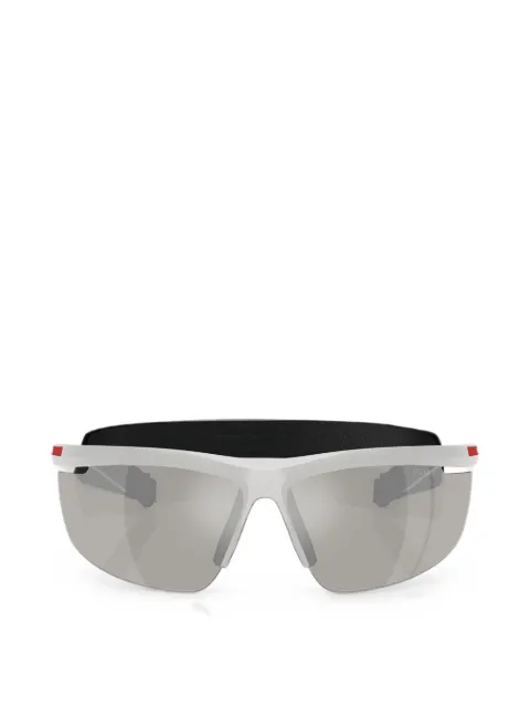 Prada Linea Rossa geometric-frame sunglasses