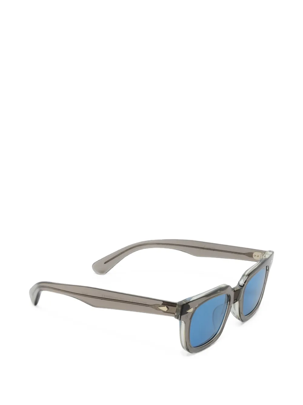JULIUS TART OPTICAL T-MAN zonnebril met vierkant montuur Grijs