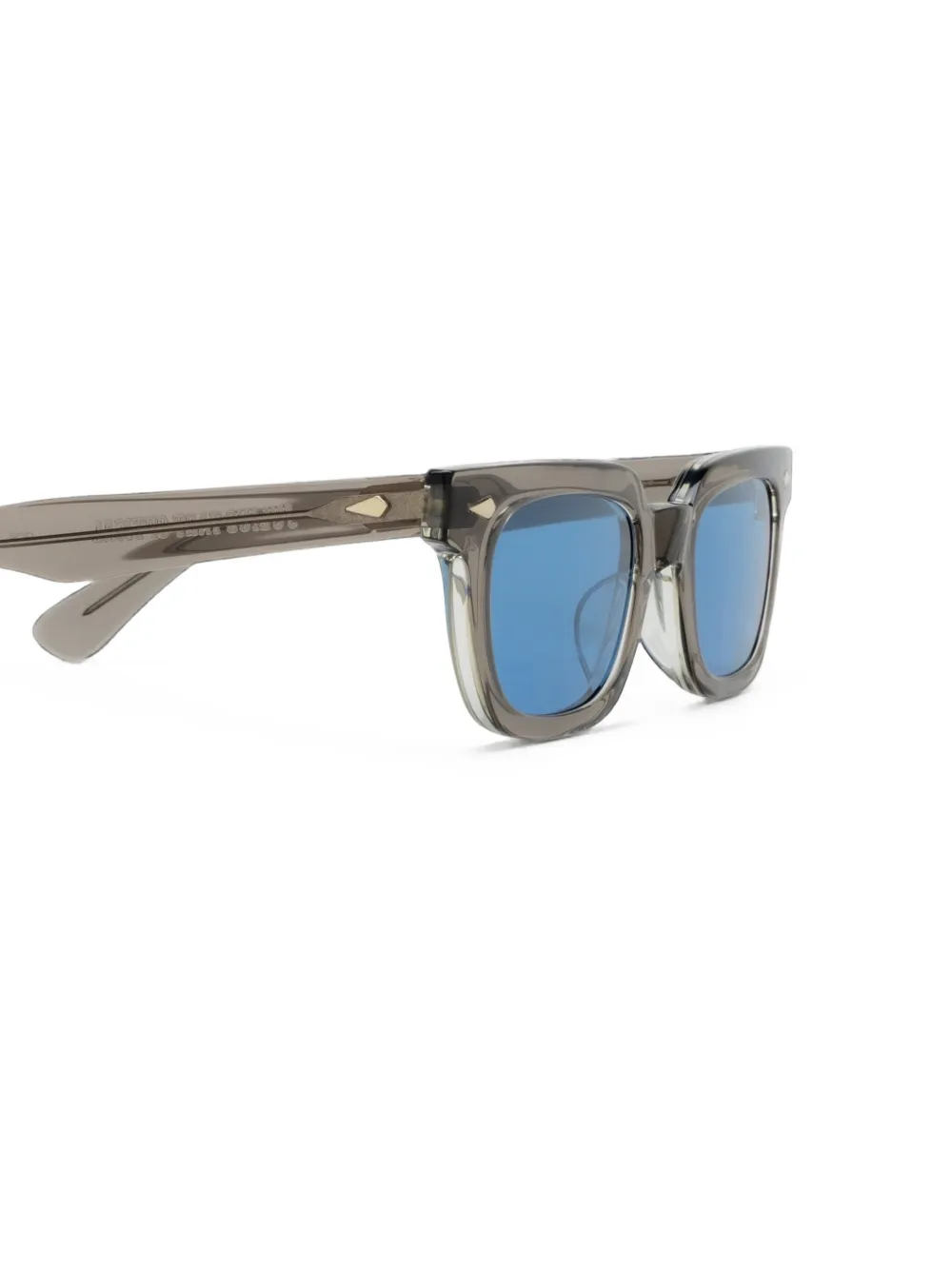 JULIUS TART OPTICAL T-MAN zonnebril met vierkant montuur Grijs