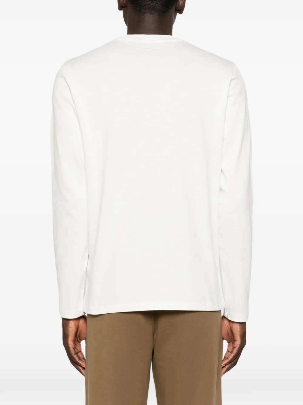 Karl Lagerfeld T-shirt met logoprint Beige
