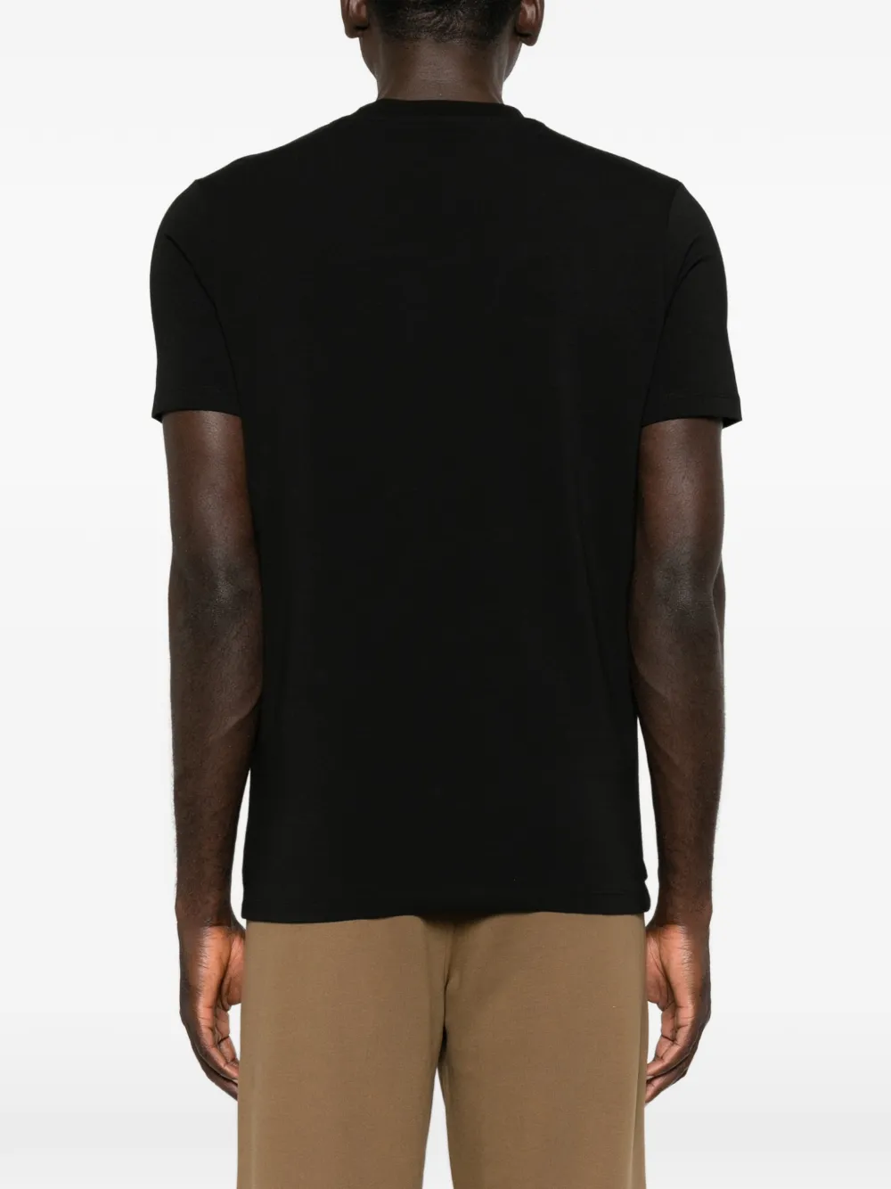 Karl Lagerfeld T-shirt met geborduurd logo Zwart