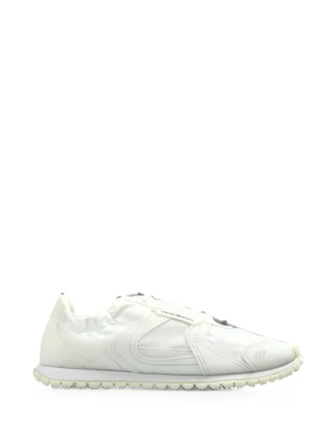 Emporio Armani sneakers in ripstop and mesh with textured rubber sole