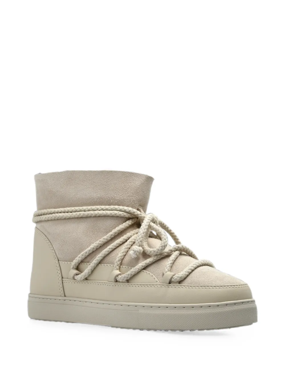 Inuikii Classic snowboots met touwkant Beige