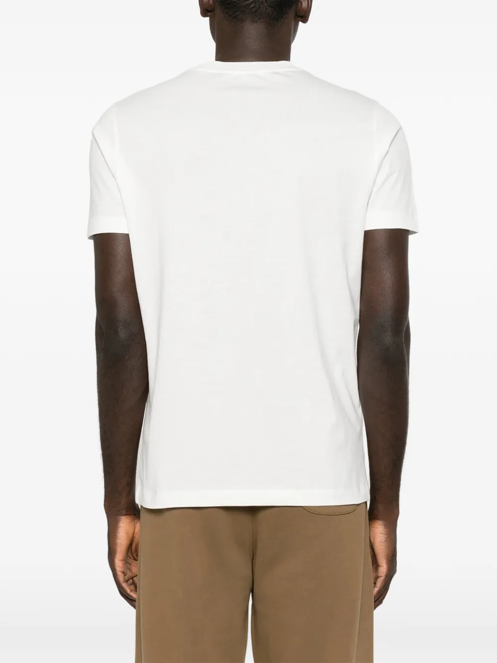 Karl Lagerfeld T-shirt met logoprint met ronde hals Beige