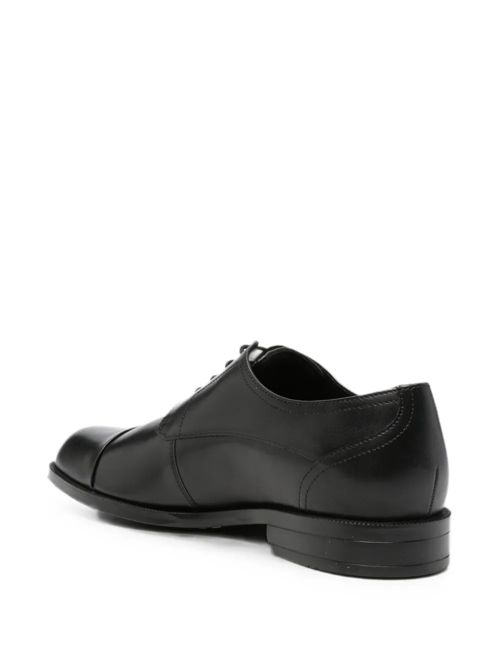 BOSS lace-up derby shoes Zwart