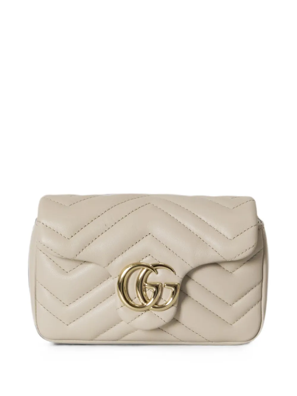 Gucci GG Marmont mini shoulder bag - Toni neutri