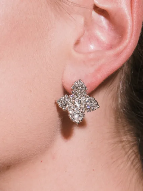 Jennifer Behr Fiona crystal-embellished earrings