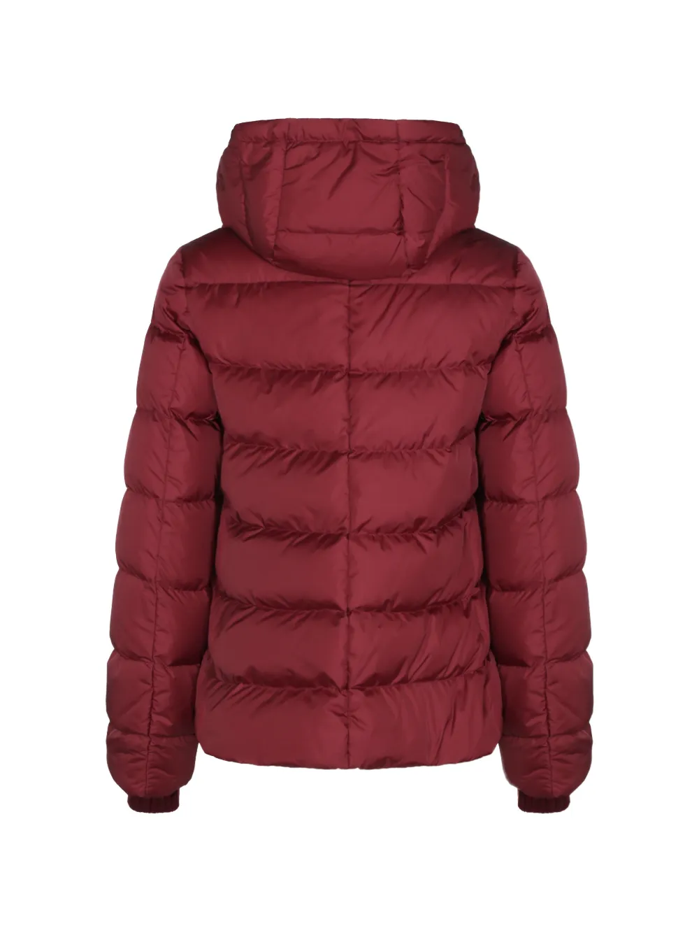Herno Gewatteerd donsjack met capuchon Rood