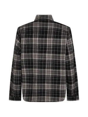 AMIRI チェック シャツ | ブラック | FARFETCH JP