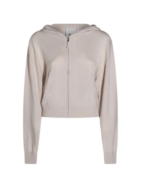 Allude zip-up hoodie