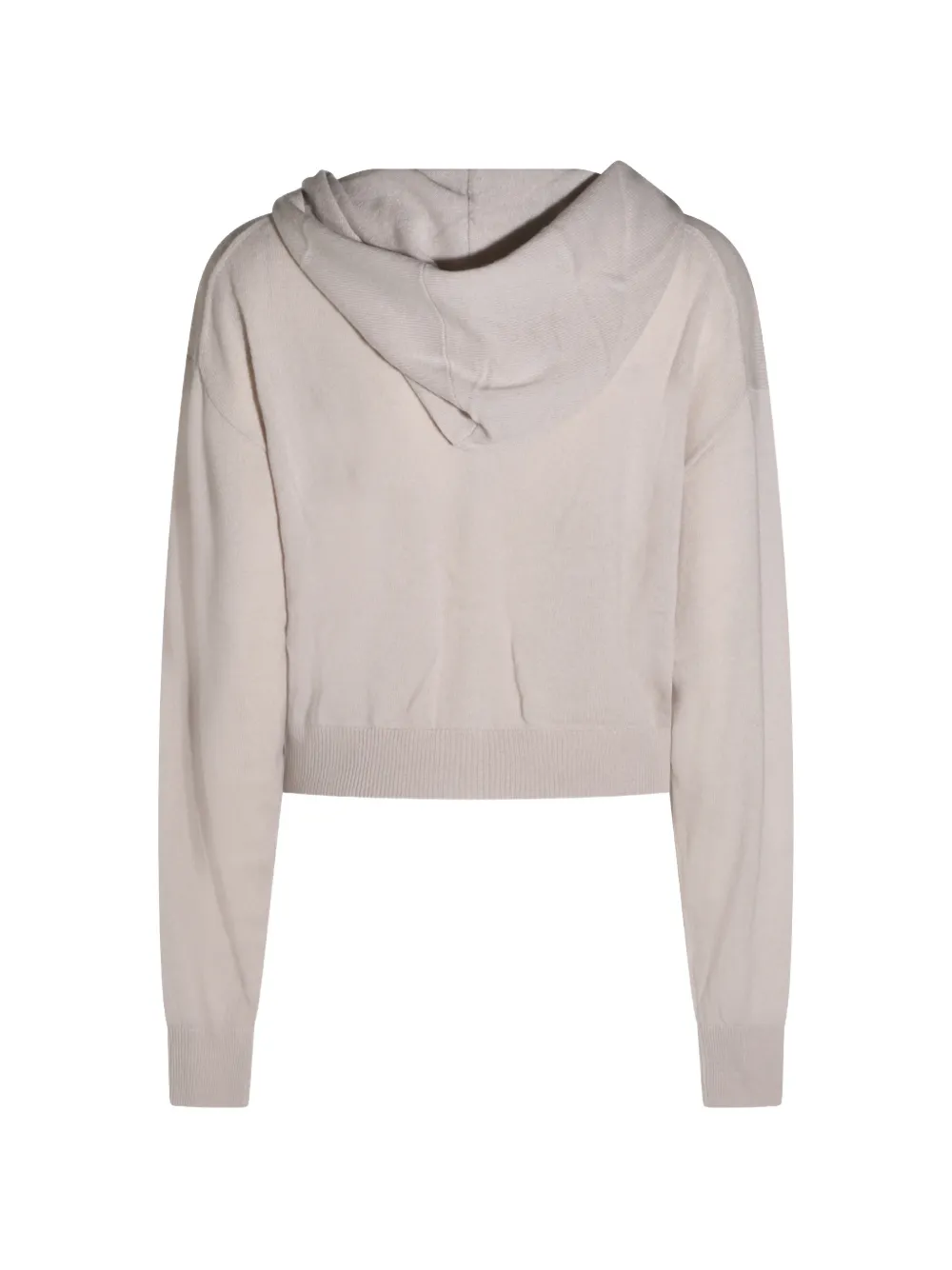 Allude Hoodie met rits Beige