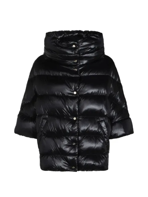 Herno quilted high-neck coat