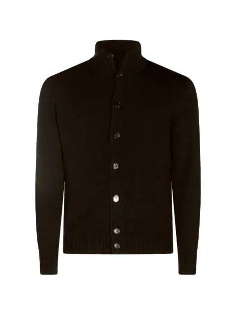 Zanone button-up high-neck cardigan