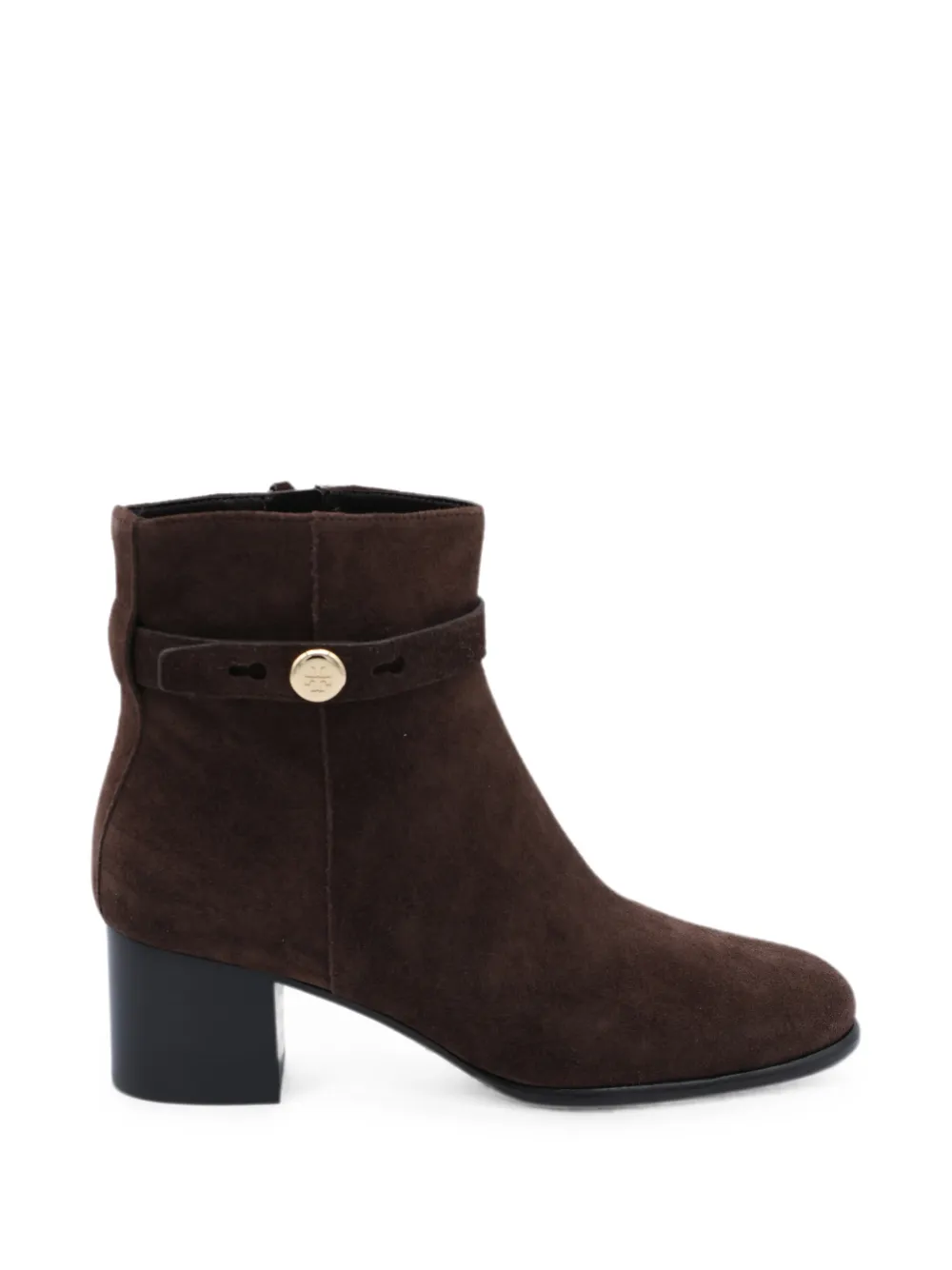 Tory Burch Romy Ankle Boots In Brown