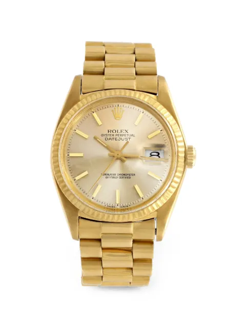 Rolex Datejust fluted-bezel 36mm watch