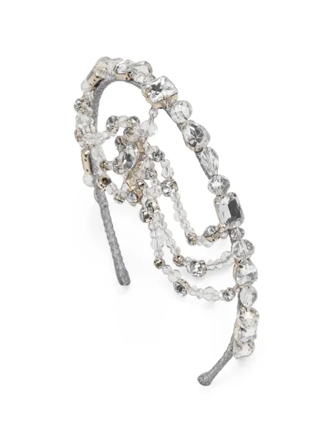 Jennifer Behr Ameerha crystal-embellished headpiece