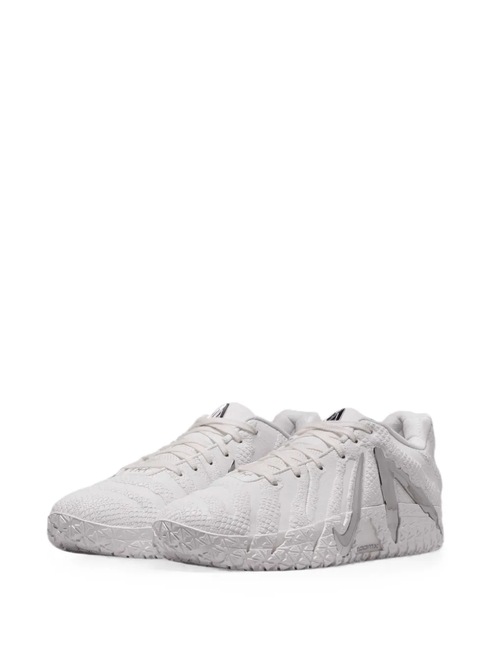 Nike Ja 3 snakeskin-effect sneakers Wit