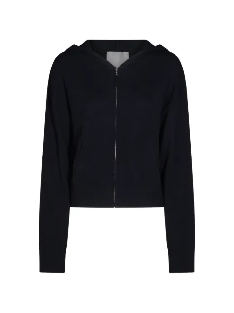 Allude zip-up hoodie