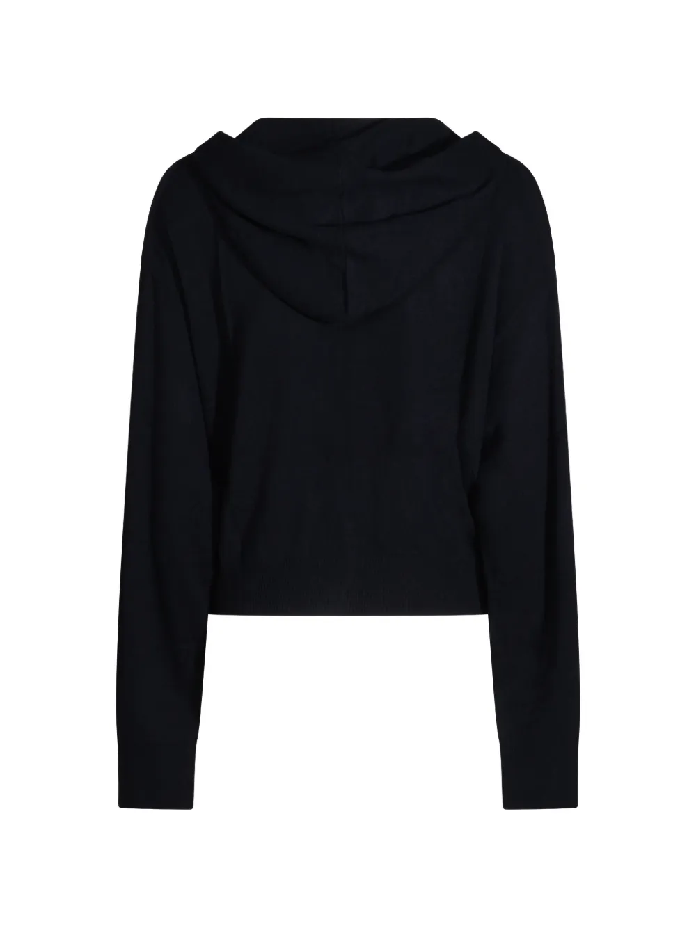 Allude Hoodie met rits Blauw